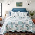 thumbnail image 1 of Ensemble de Courtepointe Douce de Luxe Rustique Chic, 1 of 15