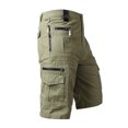 thumbnail image 2 of Plus Size Summer Tops Mens Plus Size Cargo Shorts Multi-Pockets Relaxed Summer Beach Shorts Pants Plus Size Summer Clothes Mens Cargo Shorts Elastic Waist Plus Size Cargo Pants, 2 of 5