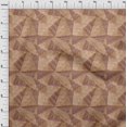 thumbnail image 4 of oneOone Velvet Brown Fabric Abstracts Craft Projects Decor Fabric Printed By The Yard 58 Inch Wide, 4 of 5