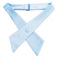 thumbnail image 3 of TOPTIE Womens Polyester Adjustable School Uniform Criss-Cross Bow Tie, LightBlue, 3 of 10