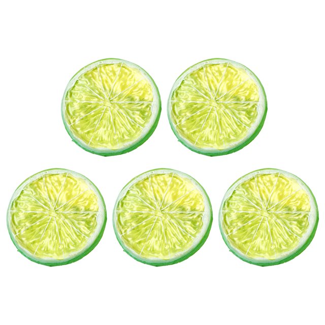 Wweixi 5pack/lot Long-lasting PVC Fruit Slice Model For Store Samples Mall Emissions Watermelon Slices 3