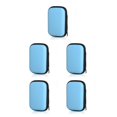 thumbnail image 1 of jesticaly Earphone Carry Case with Zipper Earbud Wireless Wired Storage Box Organizer Multi-purpose for Protection Pouch for Outdoor Blue 5Set, 1 of 6