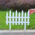 thumbnail image 4 of XYAIYT White Plastic Garden Fence Edgings for Lscaping Fall Decorations Holiday Decorations Define Spaces in Lawns Flowerbeds with Modular Design Easy Installation Long Lasting Outdoor Privacy White, 4 of 6