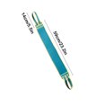 thumbnail image 3 of Birdeem Exfoliating Back Scrubber with Handles, 23 Inch Double-Sided Back Exfoliator Body Scrub Towel, Exfoliating Washcloth Bath Tool for Use in Shower, Back Washer To Deep Clean Your Skin- Blue, 3 of 9