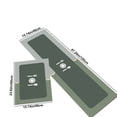 thumbnail image 3 of TopLLC Kitchen Accessories,Home And Kitchen,Kitchen Tools, Kitchen Mat Set Seaweed Mud Cushion Carpet Comfortable Standing Desk Mat For Office Laundry Room Watertight And Ergonomic Kitchen cushion, 3 of 7