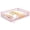 Pink, variant on Costway Full Size Floor Bed with Full Length Safety Guardrails & Door for Boys, Girls Gray