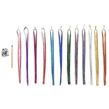 1 Ensemble de Guirlandes de Cheveux Brins Tresse Guirlandes de Cheveux Guirlandes de Cheveux Colorées pour Fille Enfants