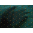 thumbnail image 4 of oneOone Cotton Silk Fabric Lotus Block Print Fabric By Yard 42 Inch Wide, 4 of 4