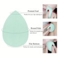 thumbnail image 3 of SNNROO 4 Pcs Makeup Sponges Blender Set Professional  Sponge Foundation Blending Blender  Sponge For Makeup Tool with Gift Box Latex-Free Dry Wet Use Foundation Cosmetic Makeup Accessorie, 3 of 6