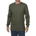 thumbnail image 1 of Dickies T-Shirt à Manches Longues pour Hommes, Col Ras du Cou, Poids Lourd, 2X, Vert Mousse, 1 of 1