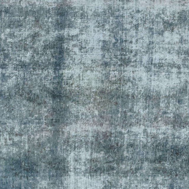 Ahgly Company Indoor Square Abstract Green Abstract Area Rugs, 5' Square
