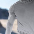 thumbnail image 4 of Handshe Veste à Capuche Légère Imprimée d'Été, Veste d'Extérieur Respirante à Manches Longues avec Protection Solaire UPF 50+, pour la Randonnée, le Camping, la Plage, Grande Taille, 4 of 5