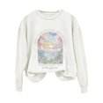 thumbnail image 3 of IMENGL Chandail à message de Dieu Fendu dans le Nuage, Blanc m, Taille M-2TG, 3 of 3