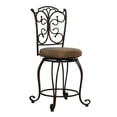 thumbnail image 1 of Tabouret de comptoir à dossier plissé Trent, 1 of 7