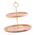thumbnail image 1 of Home Supplies,Fruit Plate Wood Natural Serving Tray Fruit Plate Unmatched Quality, 1 of 10