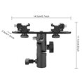 thumbnail image 1 of Dioche Flash Bracket Hot Shoe Flash Bracket Hot Shoe Extension Tripod Bracket Mount Camping For Camera, 1 of 8