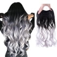 thumbnail image 1 of Extensions de Cheveux Invisibles Fil Miracle Secret Pièces de Cheveux Soyeuses Raides Bouclées Synthétiques, 1 of 6