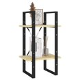 thumbnail image 2 of vidaXL 2-Tier Book Cabinet 40x30x70 cm Solid Pine Wood, 2 of 5