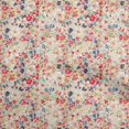thumbnail image 1 of oneOone Cotton Poplin Red Fabric Floral Sewing Craft Projects Fabric Prints By Yard 56 Inch Wide, 1 of 4