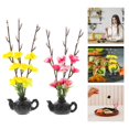 thumbnail image 3 of 2Pcs Sushi Plate Flower Ornament Sashimi Plate Flower Decor Hotel Sushi Plate Decoration, 3 of 7