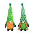 thumbnail image 1 of Décoration de la Saint-Patrick Poupée Sans Visage Verte Ornement Poupée, 1 of 6