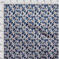 thumbnail image 3 of oneOone Cotton Flex Fabric Triangle & Line Geometric Print Fabric By The Yard 40 Inch Wide, 3 of 4