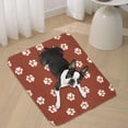 thumbnail image 4 of TIELUTT Soft Reversible Blanket and Mat for Comfortable Cuddling and Warmth All Dog Accessories for Car Dog Trainer Accessories Bike Trailer Dog Accessories Double Line with Swivel Accessories Online, 4 of 6