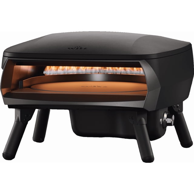 Witt Four à Pizza Piccolo Rotante de 16 Po - Noir Mat