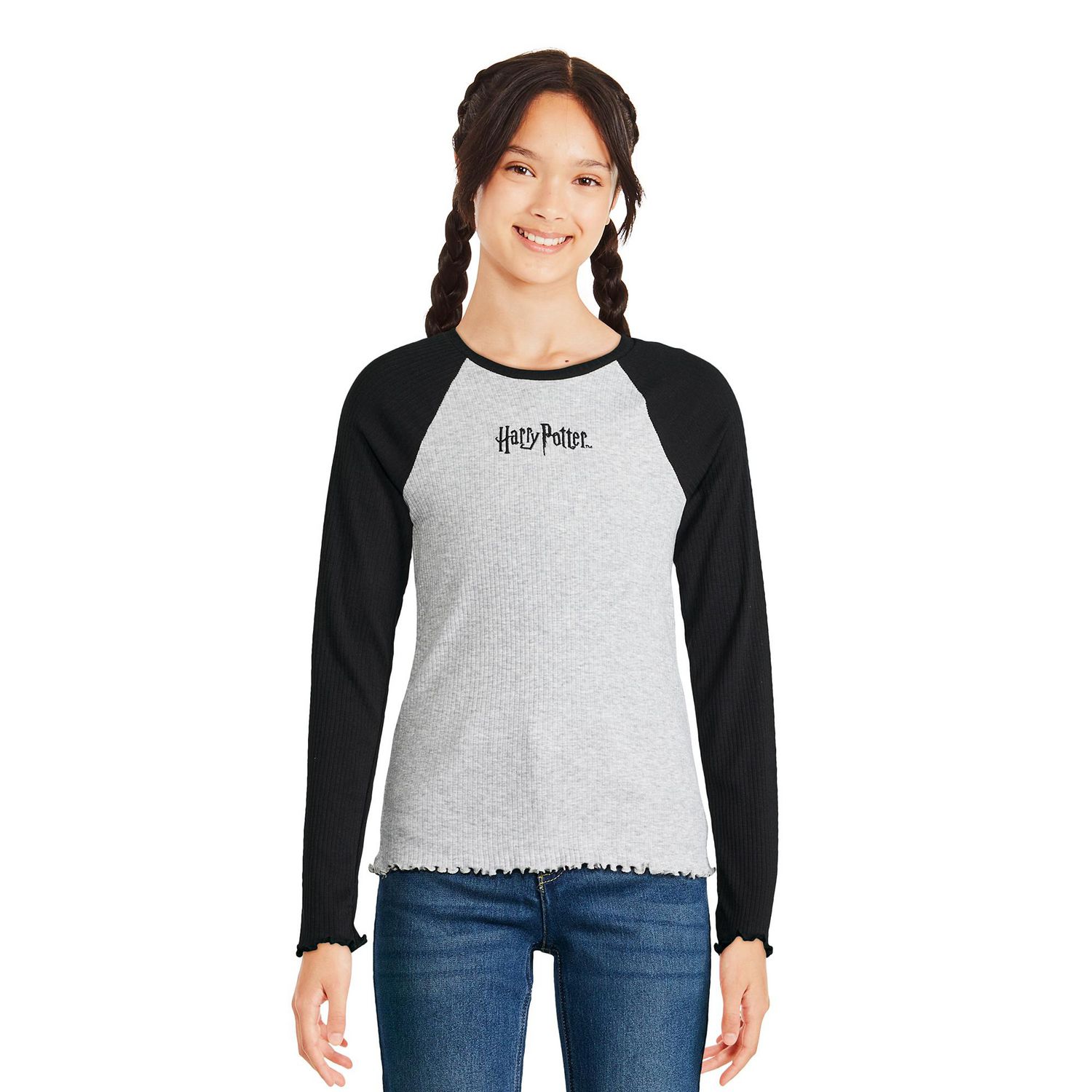 T-shirt raglan Harry Potter pour filles