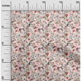 thumbnail image 2 of oneOone Cotton Poplin Twill Red Fabric Water Color Sewing Craft Projects Fabric Prints By Yard 56 Inch Wide, 2 of 4