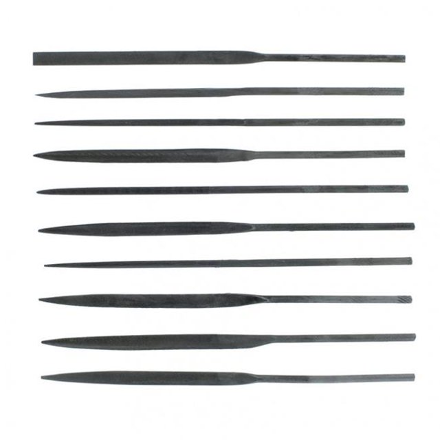 Acrylicos Vallejo VJP03001 Needle File Set - Pack of 10
