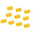 thumbnail image 3 of koolsoo 10x Billiard Cue Tip Protectors Lightweight Portable Stick Covers 13 mm Yellow, 3 of 9