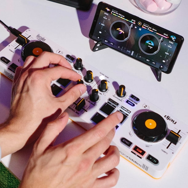 Hercules DJControl Mix Bluetooth Wireless DJ Controller for