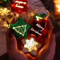thumbnail image 4 of Outdoor String Lights Christmas Lights Balls Christmas Tree Ball Ornaments Indoor Christmas Ball Lights Outdoor String Lights Insert End To End Expandable Christmas Tree Ornaments, 4 of 6