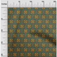 thumbnail image 1 of oneOone Polyester Lycra Fabric Floral Block Printed Fabric 1 Yard 56 Inch Wide, 1 of 4