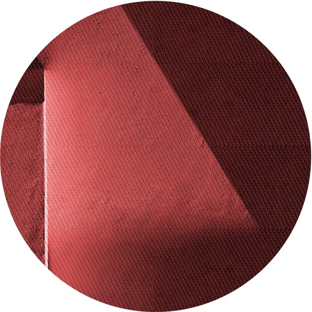 Ahgly Company Tapis Rond Lavable en Machine Intérieur Transitionnel Rouge Bordeaux, 4 Pieds Rond