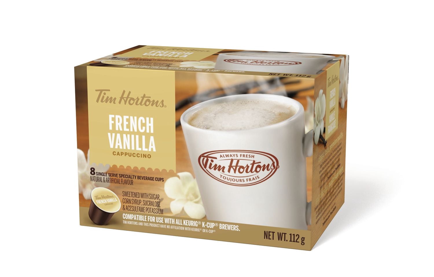 Tim Hortons French Vanilla Cappuccino