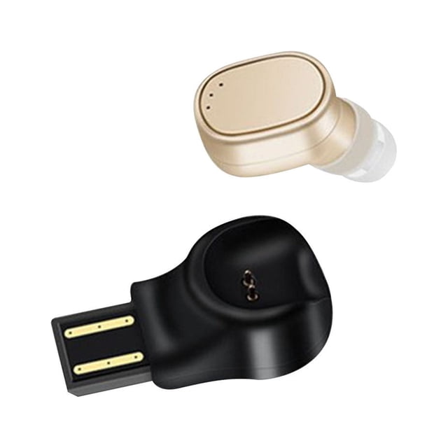 X12 Mini Bluetooth 4.1 Wireless Earphone Magnetic Charging Dock, USB Rechargeable, Mono/Stereo Mode, Hands-Free Call