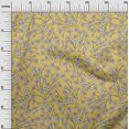 thumbnail image 3 of oneOone Polyester Spandex Yellow Fabric Floral Craft Projects Decor Fabric Printed By The Yard 56 Inch Wide, 3 of 4