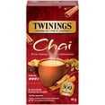 thumbnail image 2 of Twinings Chai Black Tea Bags, Warm & Spiced, Naturally Caffeinated, 20 Count, 2 of 6