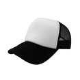 thumbnail image 1 of Qraftsy Trucker Hat Adjustable Cap (White & Black), 1 of 2