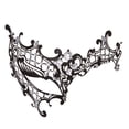thumbnail image 1 of Masquerade Decorative Half Face for Fancy Dress Christmas Dancing black, 1 of 8