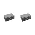 thumbnail image 3 of Maytalsory 3pack/lot Durable Under Bed Storage Drawers Non-woven Fabric Storage Solution For Bedding Keeping Gray 2Set, 3 of 6