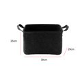 thumbnail image 2 of Bangcool Felt Storage Basket Hand-held Simple Felt Organizer Box Storage Bin with Handle, 2 of 10