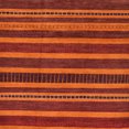 thumbnail image 1 of Ahgly Company Indoor Square Abstract Orange Red Abstract Area Rugs, 5' Square, 1 of 6