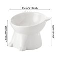 thumbnail image 3 of TIELUTT Bols Surélevés pour Chats avec Support et Base Réglables, Bol Lent Surélevé pour Chat, Bol pour Chien Lent, Bol pour Chien à Ralentir, Tapis de Bol D'Eau pour Animal, Petit Mangeoire Surélevée pour Animal de Compagnie pour D Moyen, 3 of 6