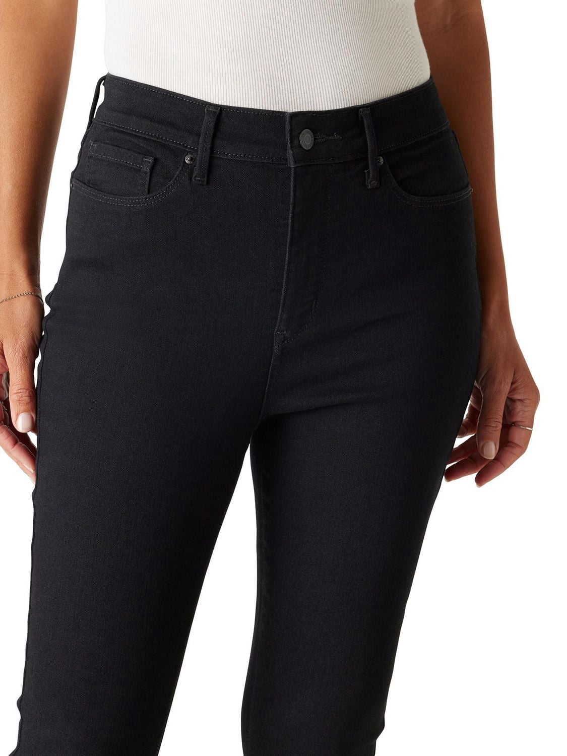 Jean taille haute filiforme pour femme Levi Strauss SignatureMC