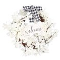 thumbnail image 3 of Simulation Wreath, Front Door Wreath Ornament Hanging Decoration Multifunctional Venue Layout Props  For Fireplace For Living Room Wall, 3 of 8