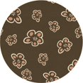 thumbnail image 1 of Ahgly Company Tapis d'Intérieur Lavables en Machine, Ronds de Nuit Transitionnel, Ronds de 8', 1 of 7