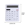 thumbnail image 3 of Basic Standard Calculators Mini Digital Desktop Calculator With 8-Digit LCD Display. Calculator Pocket Size For Home School For Kids, 3 of 7